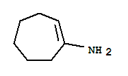 1-Cyclohepten-1-amine(9ci) Structure,75078-82-9Structure