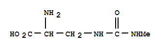 Alanine, 3-[[(methylamino)carbonyl]amino]-(9ci) Structure,752160-52-4Structure