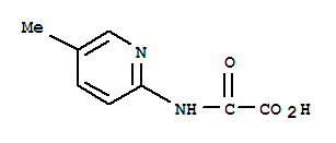 Acetic acid, [(5-methyl-2-pyridinyl)amino]oxo-(9ci) Structure,752984-07-9Structure