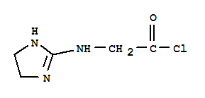 Acetyl chloride, [(4,5-dihydro-1h-imidazol-2-yl)amino]-(9ci) Structure,753390-10-2Structure