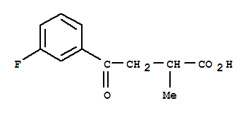 2-Methyl-4-oxo-4-(3-fluorophenyl)butyric acid Structure,75380-94-8Structure