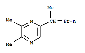 Pyrazine, 2,3-dimethyl-5-(1-methylbutyl)-(9ci) Structure,75492-04-5Structure