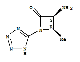 2-Azetidinone,3-amino-4-methyl-1-(1h-tetrazol-5-yl)-,cis-(9ci) Structure,754935-10-9Structure