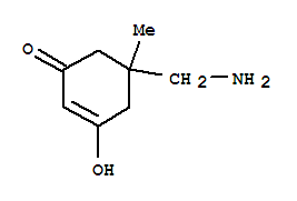 2-Cyclohexen-1-one, 5-(aminomethyl)-3-hydroxy-5-methyl-(9ci) Structure,754935-94-9Structure