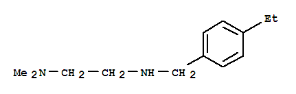 1,2-Ethanediamine,n-[(4-ethylphenyl)methyl]-n,n-dimethyl-(9ci) Structure,755009-60-0Structure