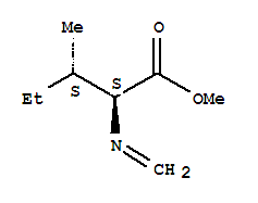 L-isoleucine, n-methylene-, methyl ester (9ci) Structure,755722-18-0Structure