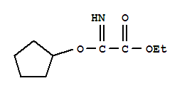 Acetic acid, (cyclopentyloxy)imino-, ethyl ester (9ci) Structure,755743-16-9Structure