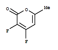 2H-pyran-2-one,3,4-difluoro-6-methyl-(9ci) Structure,75599-88-1Structure