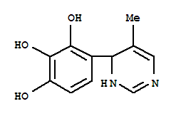 1,2,3-Benzenetriol, 4-(1,4-dihydro-5-methyl-4-pyrimidinyl)-(9ci) Structure,756766-57-1Structure