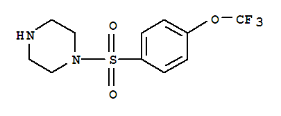 1-[[4-(Trifluoromethoxy)phenyl]sulfonyl]piperazine Structure,756859-05-9Structure