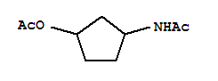 Acetamide, n-[3-(acetyloxy)cyclopentyl]-(9ci) Structure,75694-92-7Structure