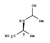 L-alanine, n-(1-cyanoethyl)-(9ci) Structure,757146-61-5Structure