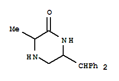 Piperazinone, 6-(diphenylmethyl)-3-methyl-(9ci) Structure,757179-67-2Structure