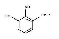 Phenol, 3-(1-methylethyl)-2-nitroso-(9ci) Structure,75775-41-6Structure