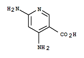 4,6-Diaminonicotinicacid Structure,75776-48-6Structure