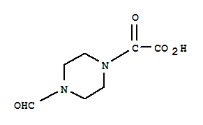 1-Piperazineacetic acid, 4-formyl--alpha--oxo- Structure,757938-03-7Structure