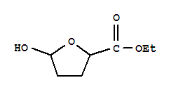 2-Furancarboxylicacid,tetrahydro-5-hydroxy-,ethylester(9ci) Structure,75796-76-8Structure