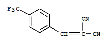 2-(4-Trifluorobenzylidene)-malononitrile Structure,75833-84-0Structure