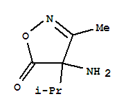 5(4H)-isoxazolone, 4-amino-3-methyl-4-(1-methylethyl)- Structure,758654-81-8Structure