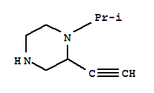 Piperazine, 2-ethynyl-1-(1-methylethyl)-(9ci) Structure,759401-74-6Structure