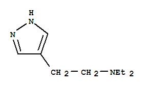 1H-pyrazole-4-ethanamine,n,n-diethyl-(9ci) Structure,759431-65-7Structure