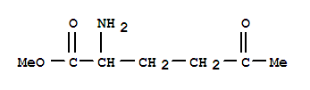 Norleucine, 5-oxo-, methyl ester Structure,75974-98-0Structure