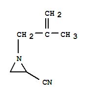 2-Aziridinecarbonitrile,1-(2-methyl-2-propenyl)-(9ci) Structure,75984-81-5Structure