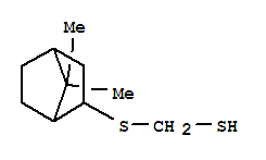 Methanethiol, [(7,7-dimethylbicyclo[2.2.1]hept-2-yl)thio]-(9ci) Structure,760932-74-9Structure