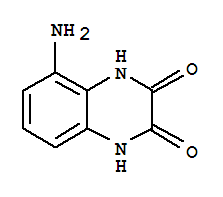 2,3-Quinoxalinedione,5-amino-1,4-dihydro-(9ci) Structure,76097-87-5Structure