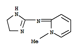 1H-imidazol-2-amine, 4,5-dihydro-n-(1-methyl-2(1h)-pyridinylidene)- Structure,761351-08-0Structure