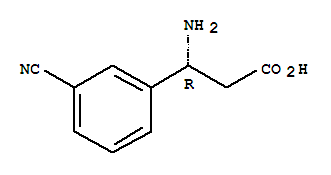 (R)-3-amino-3-(3-cyano-phneyl)-propionic acid Structure,761396-82-1Structure