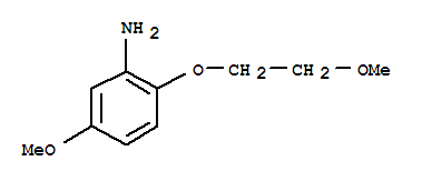 Benzenamine, 5-methoxy-2-(2-methoxyethoxy)-(9ci) Structure,761441-15-0Structure