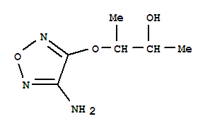 2-Butanol,3-[(4-amino-1,2,5-oxadiazol-3-yl)oxy]-(9ci) Structure,761448-37-7Structure