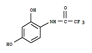 Acetamide, n-(2,4-dihydroxyphenyl)-2,2,2-trifluoro-(9ci) Structure,761455-52-1Structure