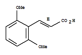 2,6-Dimethoxycinnamic acid Structure,76197-69-8Structure