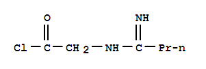 Acetyl chloride, [(1-iminobutyl)amino]-(9ci) Structure,762181-50-0Structure