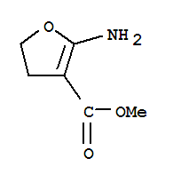 3-Furancarboxylicacid,2-amino-4,5-dihydro-,methylester(9ci) Structure,76263-27-9Structure