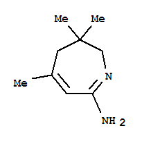 2H-azepin-7-amine,3,4-dihydro-3,3,5-trimethyl-(9ci) Structure,763066-11-1Structure