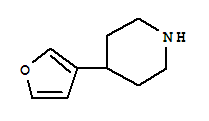 Piperidine, 4-(3-furanyl)-(9ci) Structure,763083-07-4Structure