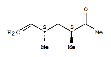 6-Hepten-2-one, 3,5-dimethyl-, (3r,5r)-rel-(9ci) Structure,763084-03-3Structure