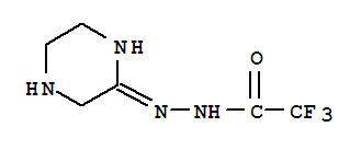 N-[(2z)-piperazin-2-ylidene]-2,2,2-trifluoroacetohydrazide Structure,763105-70-0Structure