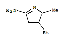 2H-pyrrol-5-amine,3-ethyl-3,4-dihydro-2-methyl-(9ci) Structure,763905-44-8Structure