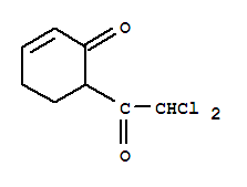 2-Cyclohexen-1-one, 6-(dichloroacetyl)-(9ci) Structure,76430-42-7Structure