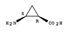 Cyclopropanecarboxylic acid, 2-amino-, cis- (9ci) Structure,76455-37-3Structure