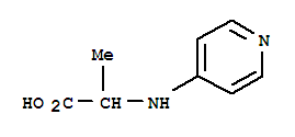 Alanine, n-4-pyridinyl-(9ci) Structure,76478-27-8Structure