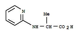 Alanine, n-2-pyridinyl-(9ci) Structure,76478-29-0Structure