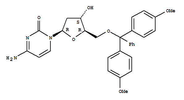 5’-O-(4,4’-dimethoxytrityl)-2’-deoxycytidine Structure,76512-82-8Structure