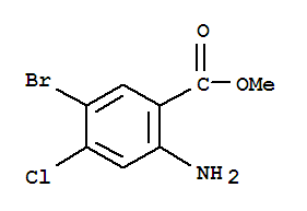 Methyl 2-amino-5-bromo-4-chlorobenzoate Structure,765211-09-4Structure