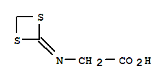 Glycine, n-1,3-dithietan-2-ylidene-(9ci) Structure,765220-42-6Structure