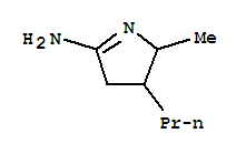 2H-pyrrol-5-amine,3,4-dihydro-2-methyl-3-propyl-(9ci) Structure,765304-77-6Structure